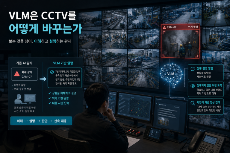 VLM이 CCTV를 어떻게 바꾸는가?