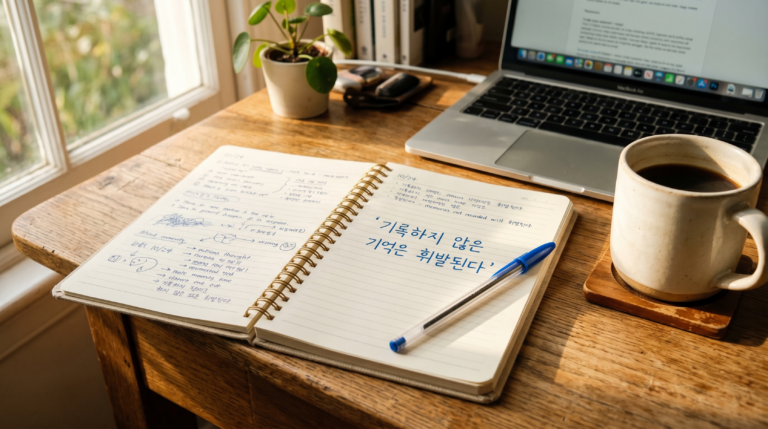 기록하지 않은 기억은 휘발된다 - 일 잘하는 사람의 공통점