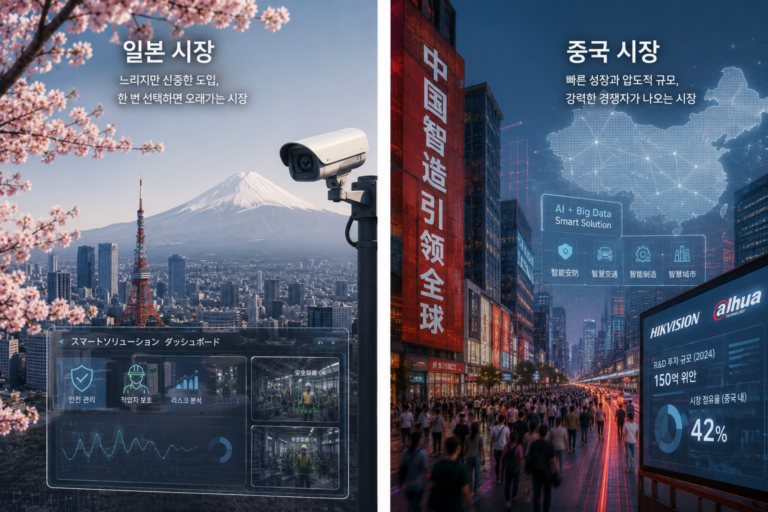 일본·중국 지능형 솔루션 시장 – 우리는 어디에 있는가